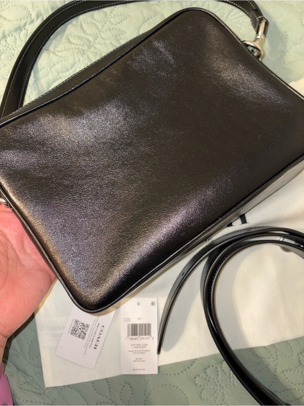 Coach excellent black